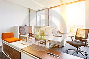 Photo of modern private office