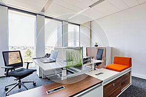 Photo of private modern office