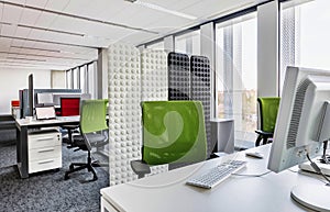 Photo of modern private office