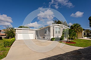 Photo of a modular manufactured home in Florida USA