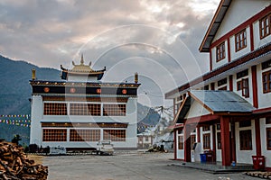 Monastery of Dirang Arunachal Pradesh, India