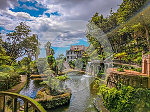 Photo of a Monte Palace Tropical Gardens in Madeira, Funchal
