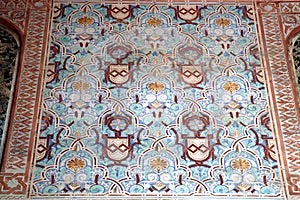 Mosaic Patterns in Al Andalus, Malaga, Andalusia, Spain photo