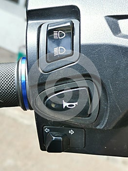 Photo of Motorcycle various buttons by Honda