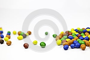 Multi-colored candy - Peanuts