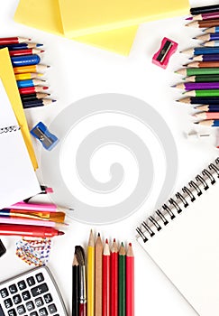 Photo of office and student gear