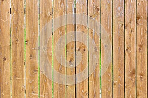 Photo of an old wooden fence. Background with wood texture for sites and layouts