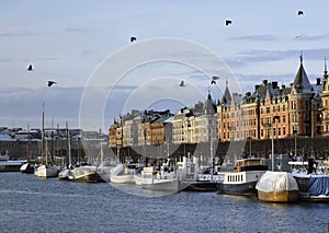 Photo of one of the seafronts of Stockholm photo