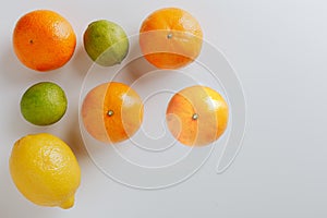 Photo of orange beside lemon