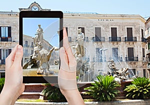 Photo of Piazza Archimede in Syracuse, Italy
