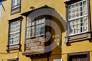 Photo Picture Image of old colonial buidings in la laguna tenerife canary islands spain