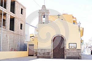 Photo Picture of a small church in los abrigos tenerife photo