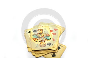Photo of playing cards.