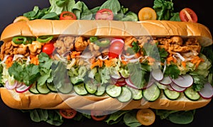 Photo of Po\'boy bread