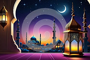 Photo of Ramadan Kareem Muslim holydays and festiva daysl wallpaper photo