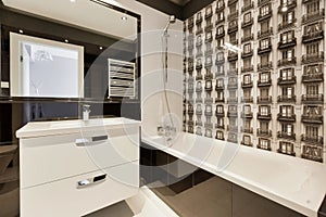 Photo of rental apartment business luxurious bathroom