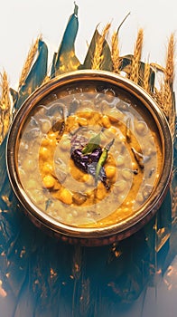 Photo Savor the flavors of West Bengal with Cholar Dal.