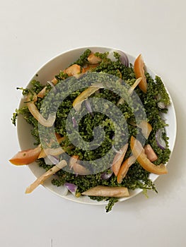 Photo of Sea Grapes Salad or Lato on Bowl Filipino Dish photo