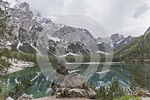 Photo session at Lago di Braies