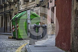 Bollard and ground 8