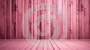Pink Wood Planks: Realistic And Stylish Background In 8k