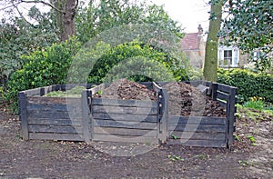 Compost recycling boxes