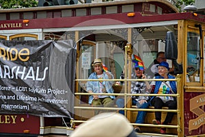 San Francisco, CA, USA - June 22, 2022: Pride Parade: