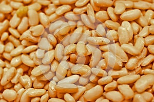 Photo of some beans on the market. photo