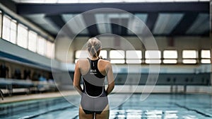 Photo of sport swimming pool shot on Nikon