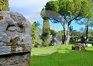 The stone and the garden photo