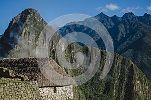 Photo of stone structures on mountain