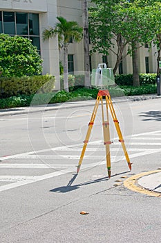 Photo of street surveing equpment in South Florida