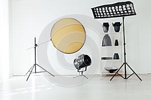Photo studio equipment flash accessories photographer light