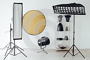 Photo studio equipment flash accessories professional photographer