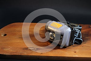 Headlamp flashlight photo studio