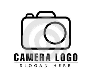 Photo Studio Logo design. Icon, camera vector logo.