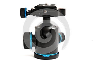 A photo taken on a ballhead support for camera monopods or tripods