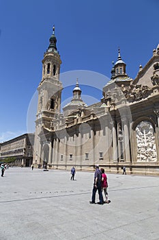 Basilica del,pilar in zaragoza
