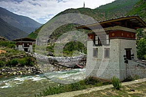 Bhutan Village View