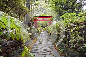 Photo taken in Monte Palace gardens in Madeira Island