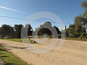 Calles Ellos son sellos de ecológico conservación 