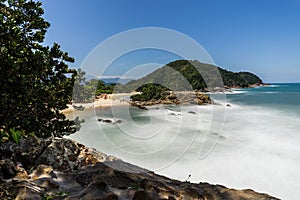 Long Exposure Beach Pedra da Praia do Meio Trindade, Paraty Rio photo