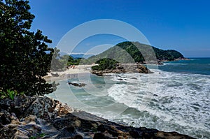 Beach Pedra da Praia do Meio Trindade, Paraty Rio de Janeiro Bra photo