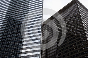 Photo of tall buildings from South Loop in Chicago