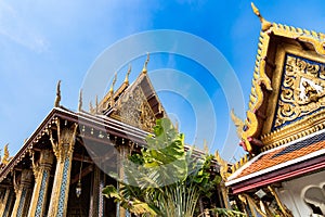 Photo of temple at Wat Phra Keaw, the emerald Buddha, Bangkok