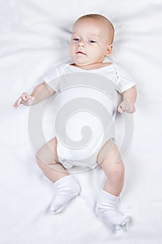 Photo of three-month baby
