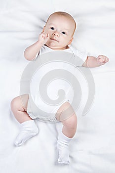 Photo of three-month child