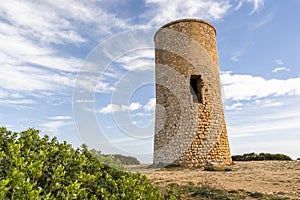 photo of the tower in Torre del Serral dels Falcons, Mallorca, Spain