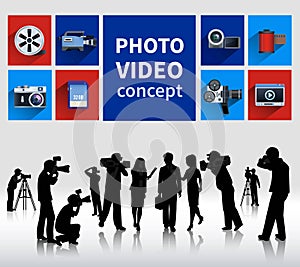 Photo And Video Concept