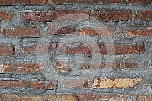 Photo of the wall surface texture of the house, isolated.